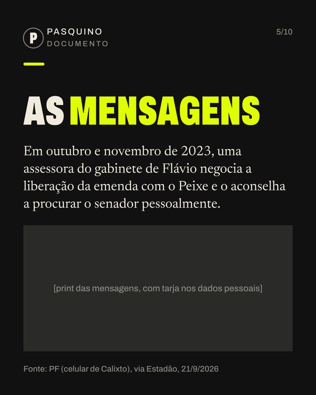 Card do carrossel A emenda de R$ 199.999,79 e a Polícia Federal