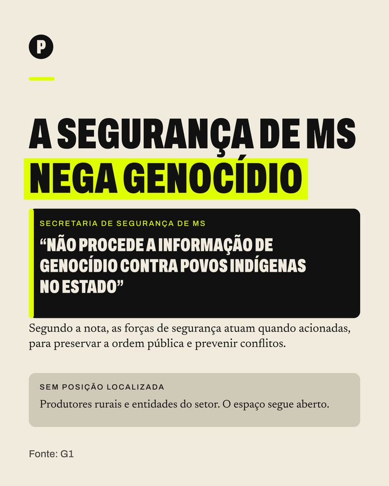 Card do carrossel O que está acontecendo com os indígenas no MS