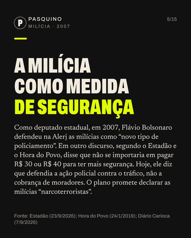 Card do carrossel O plano de governo sem números